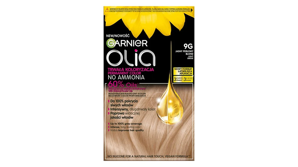 9G Jasny Perowy Blond Farba do wosw