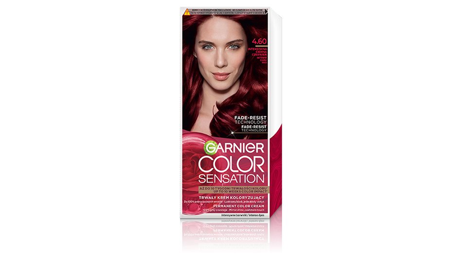 Garnier Color Sensation krem koloryzujący z dodatkiem intensywnych pigmentów