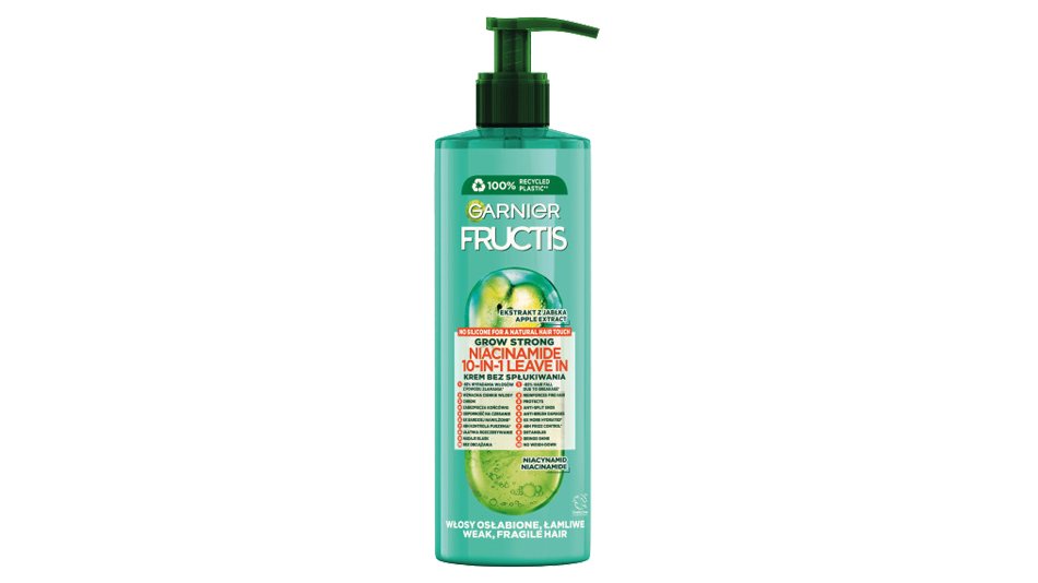 Krem do włosów 10w1 bez spłukiwania Garnier Fructis Grow Strong