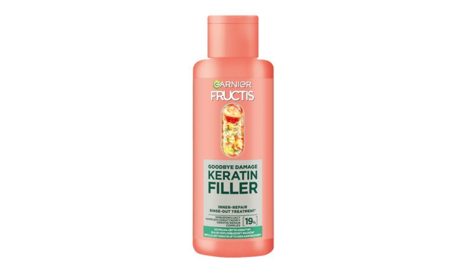 Kuracja odbudowująca włosy Garnier Fructis Goodbye Damage Keratin Filler