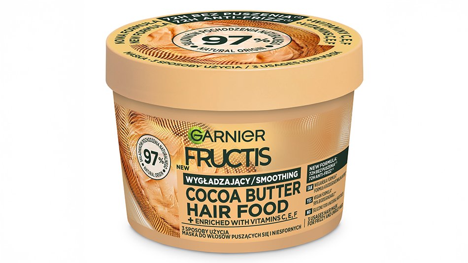 Maska do włosów puszących się i niesfornych Cocoa Butter Hair Food