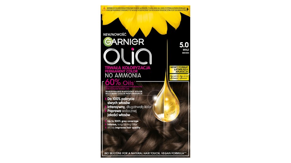 Garnier Olia 5.0 Brąz Farba do włosów