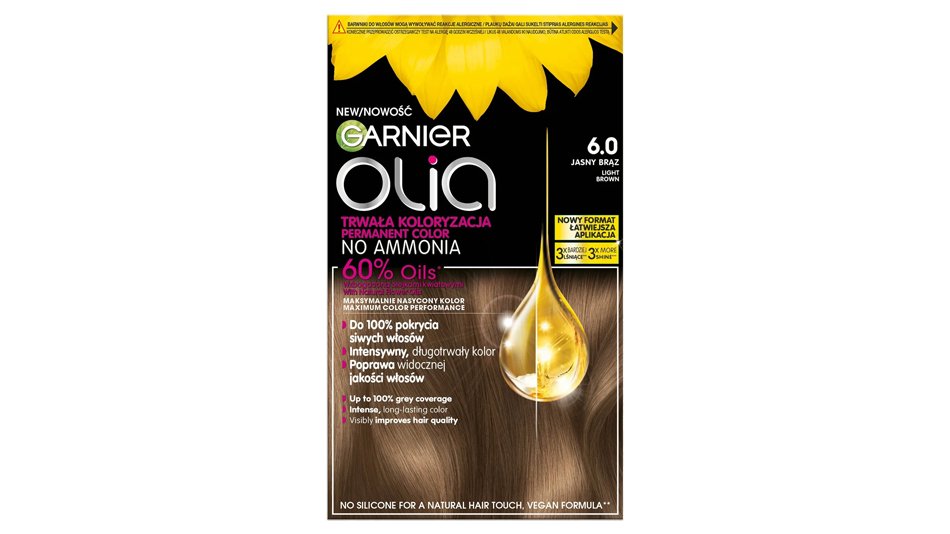 Linia Garnier Olia - farby trwałe bez amoniaku