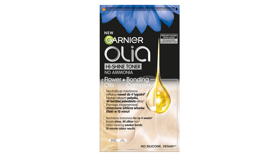 Toner Garnier Olia Hi-Shine Toner 10.2 Perłowy Blond