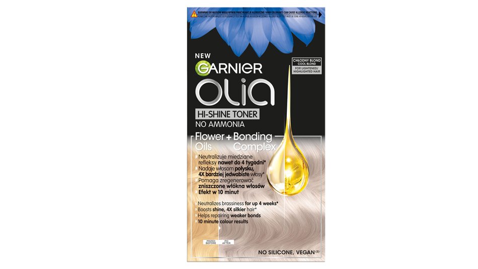 Toner Garnier Olia Hi-Shine Toner 9.1 Chłodny Blond