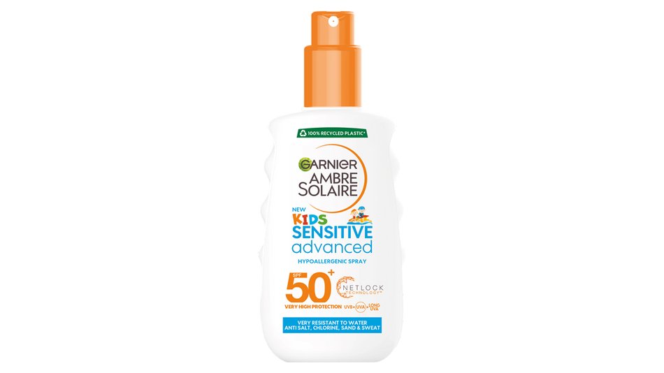 Spray do opalania dla dzieci SPF50 Sensitive Advanced Ambre Solaire