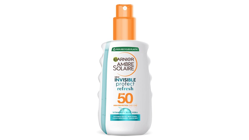 Spray SPF 50 Ambre Solaire Invisible Protect Refresh