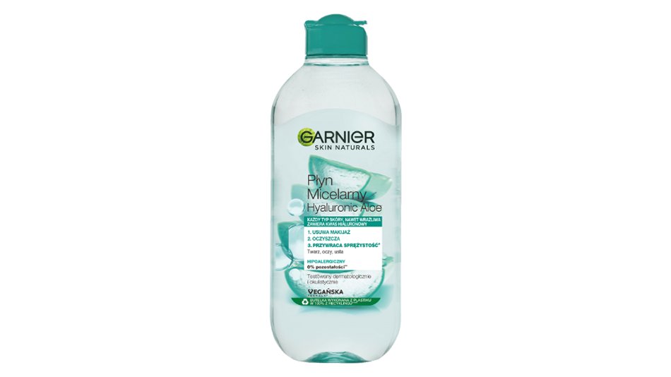 Nawilżający płyn micelarny Garnier Hyaluronic Aloe