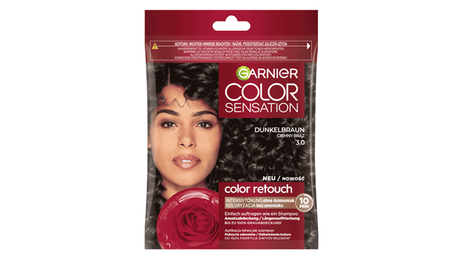 Garnier Color Retouch szampon koloryzujący 3.0 Ciemny Brąz