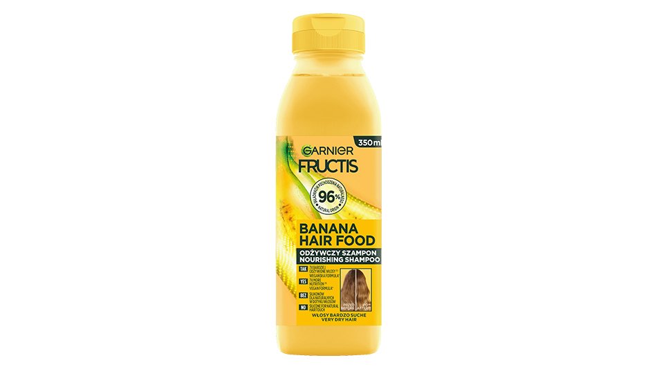 Odżywczy szampon Garnier Banana Hair Food