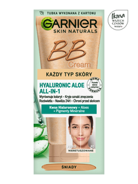 Lekki krem BB Hyaluronic Aloe każdy typ skóry, odcień śniady