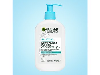 Nawilżająca emulsja oczyszczająca z niacynamidem, kwasem salicylowym, glinką i ceramidami