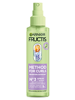 Spray Garnier Fructis Method For Curls