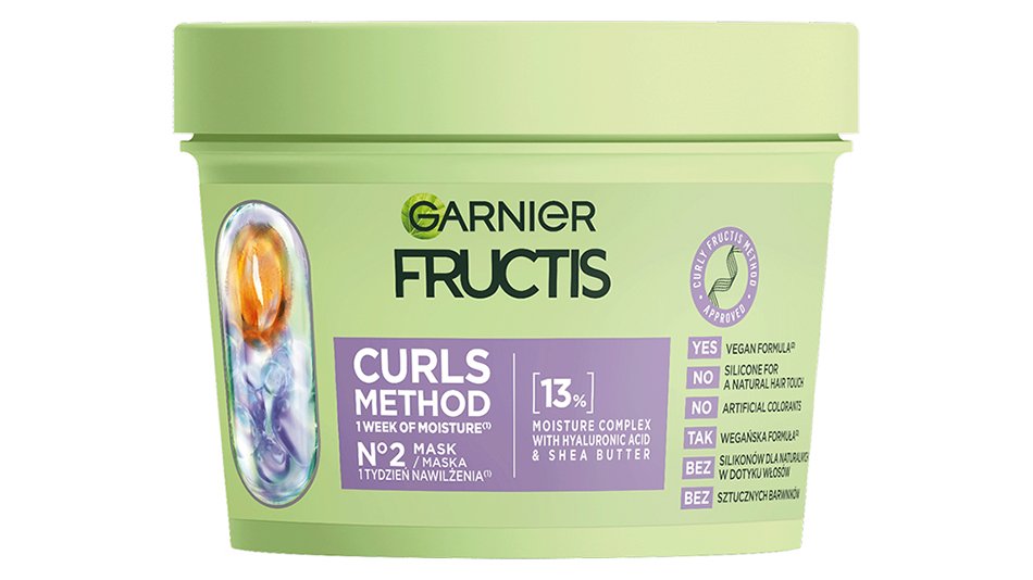 Maska do włosów Garnier Fructis Curls Method