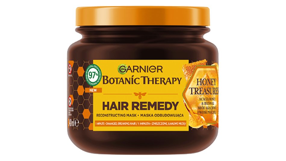 Maska do włosów Garnier Botanic Therapy Hair Remedy Honey Treasures