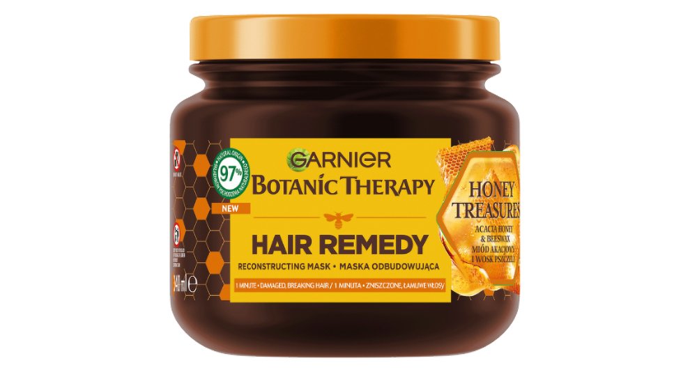 Maska do włosów Garnier Botanic Therapy Honey Treasures