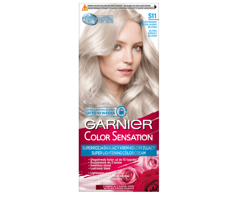 Garnier Color Sensation S11 Przydymiony ultrajasny blond
