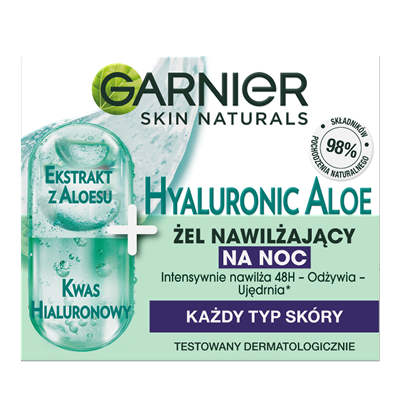 el-krem z kwasem hialuronowym na noc Hyaluronic Aloe Jelly