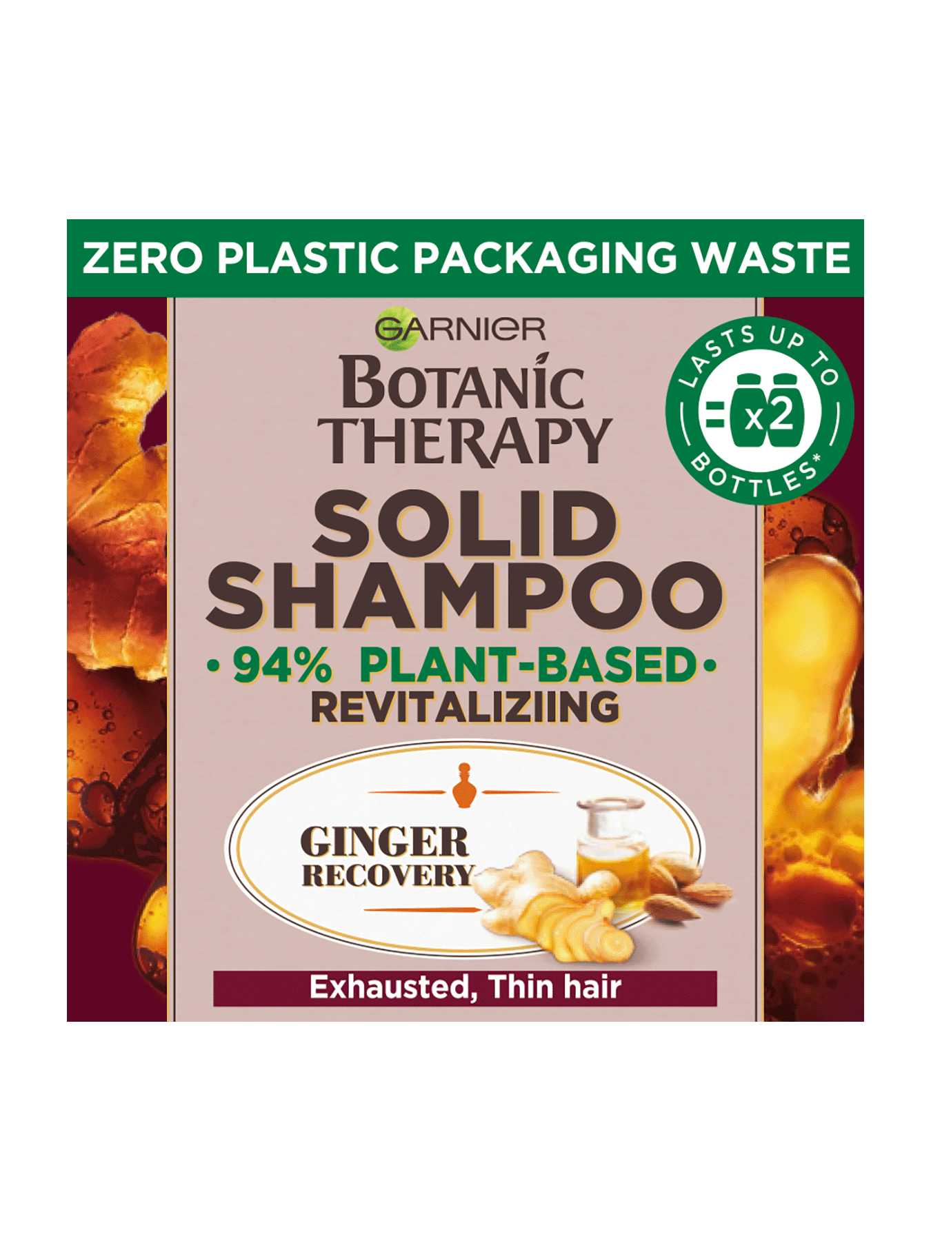 Garnier Botanic Therapy Szampon w Kostce Imbir 