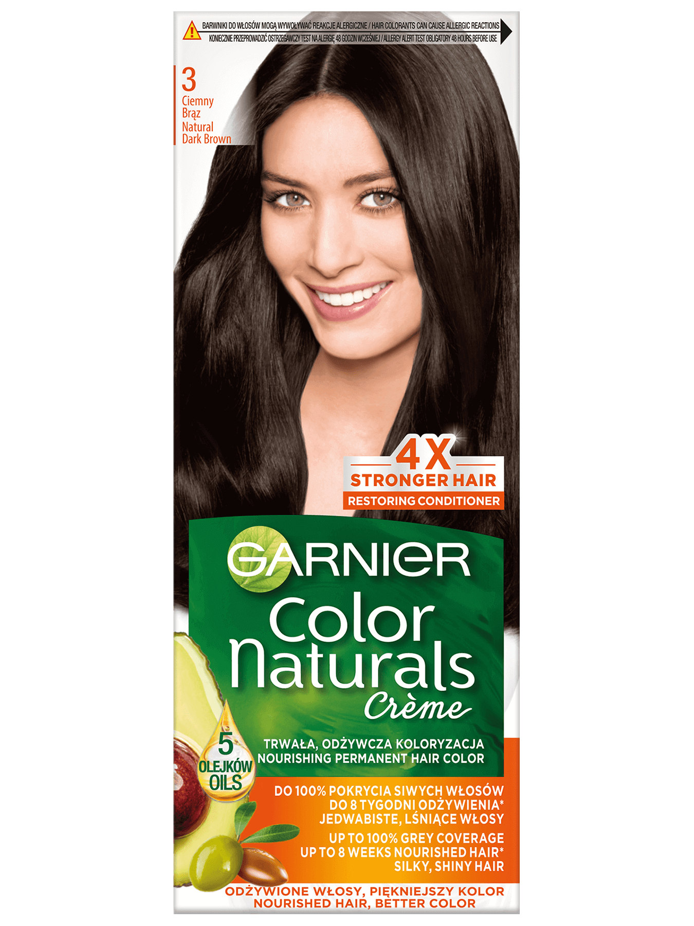 Garnier Color Naturals Ciemny Brąz