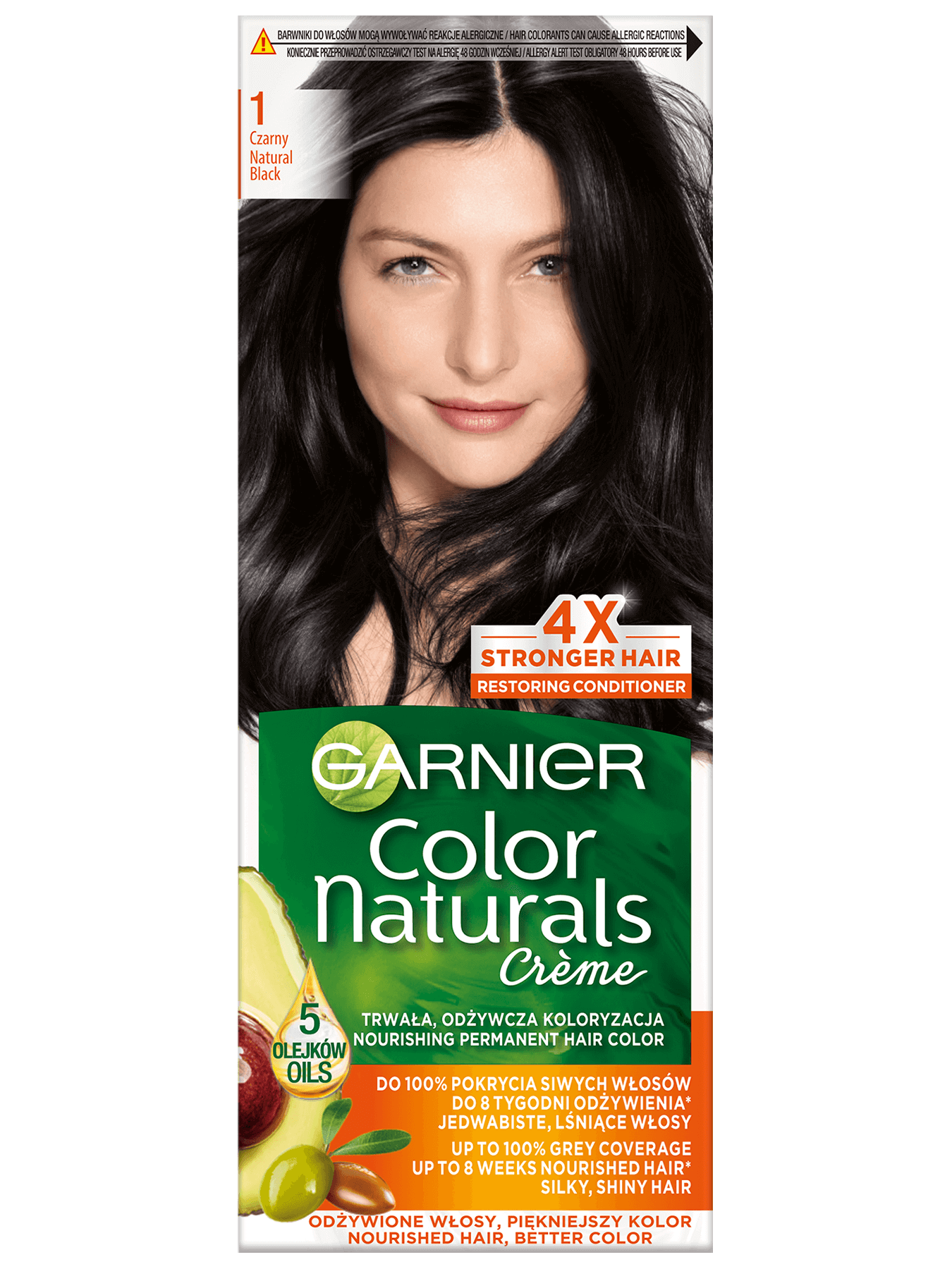 Geaccepteerd Ezel logboek Farba do włosów Garnier 1 Naturalna Czerń Color Naturals | Garnier