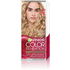 Opakowanie farby Garnier Color Sensation 9.13 z modelką o falowanych blond włosach