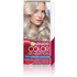 Opakowanie farby S11 Ultrajasny Blond z modelką o długich, jasnych blond włosach
