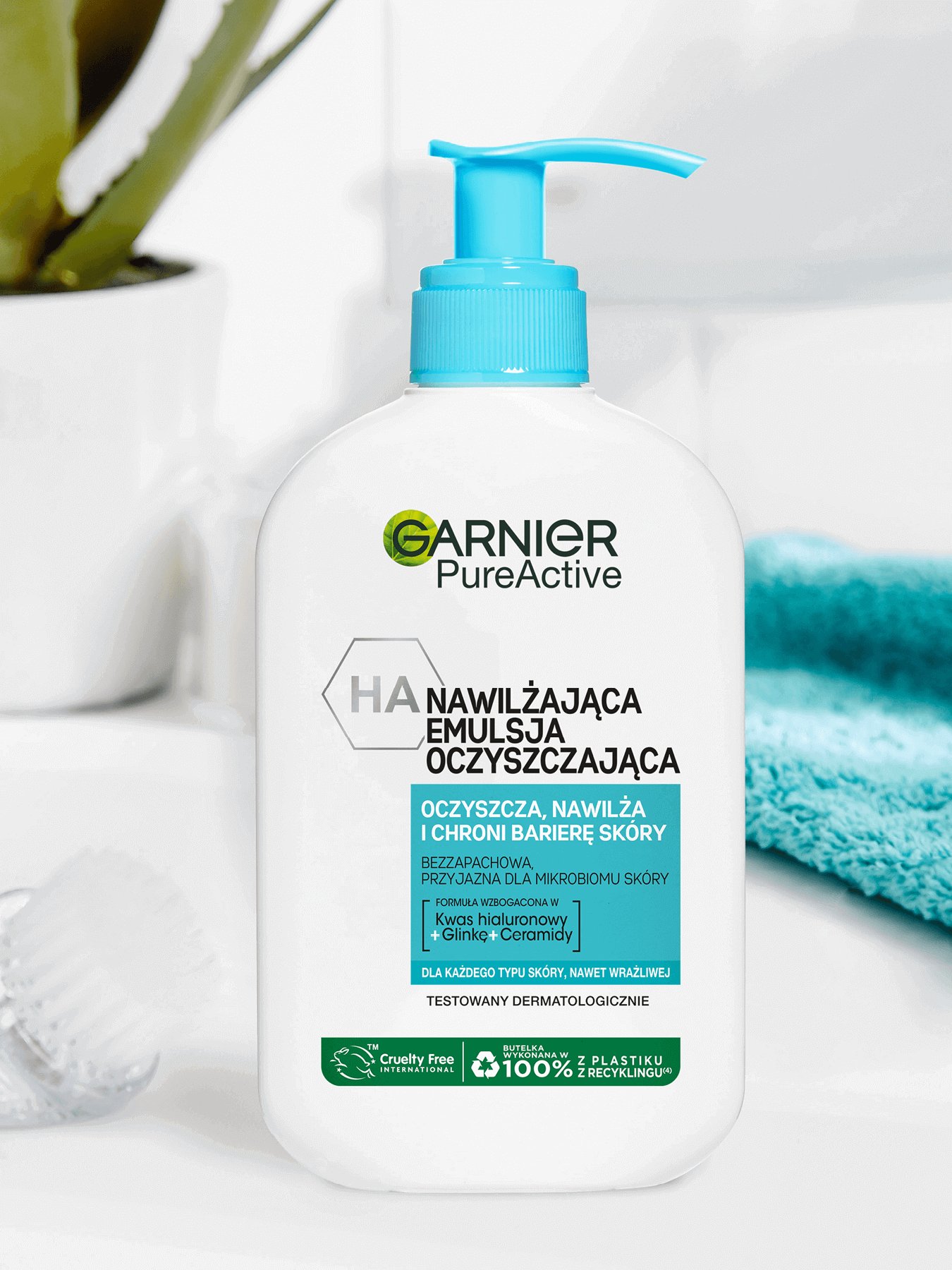 Emulsja do oczyszczania twarzy Garnier Hydrating Deep Cleanser