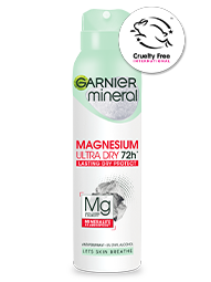 Antyperspirant dla Kobiet Garnier Magnesium Ultra Dray