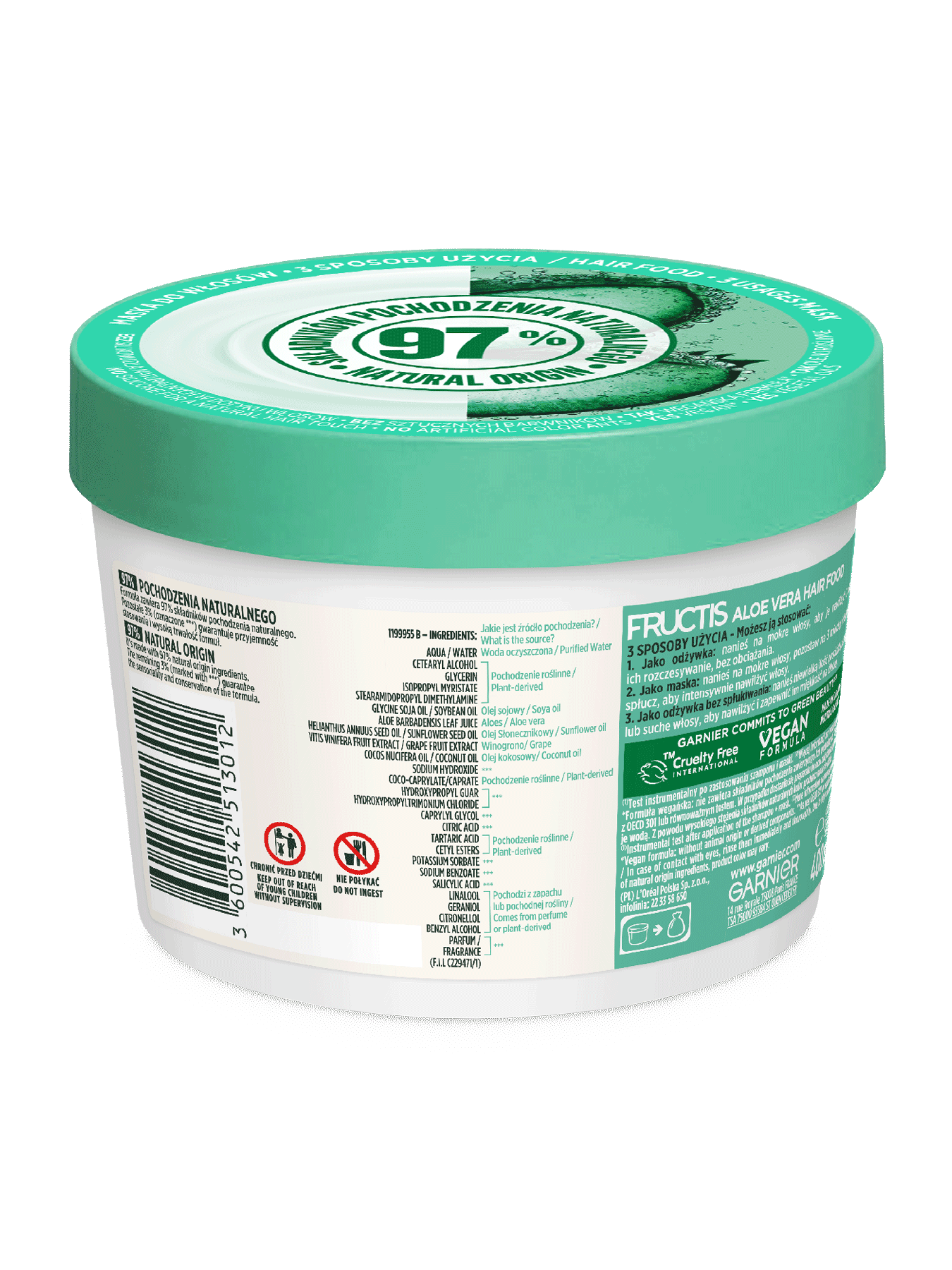 3600542513012 HAIR FOOD ALOE Maska 05