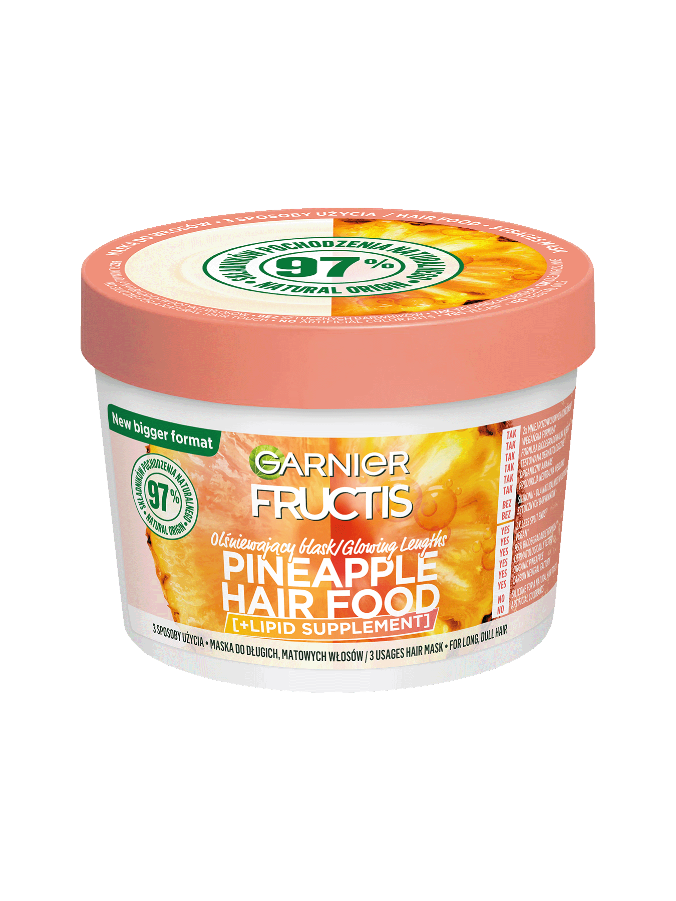 3600542500395 HAIR FOOD PINEAPPLE Maska 04