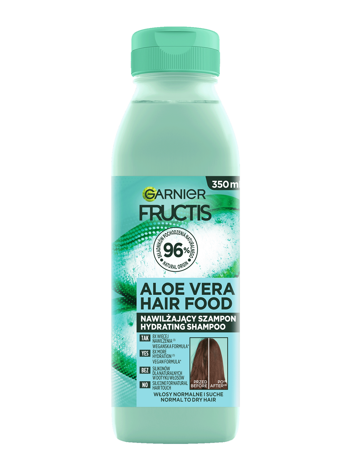 Szampon nawilajcy do wosw suchych Aloe Hair food | Garnier