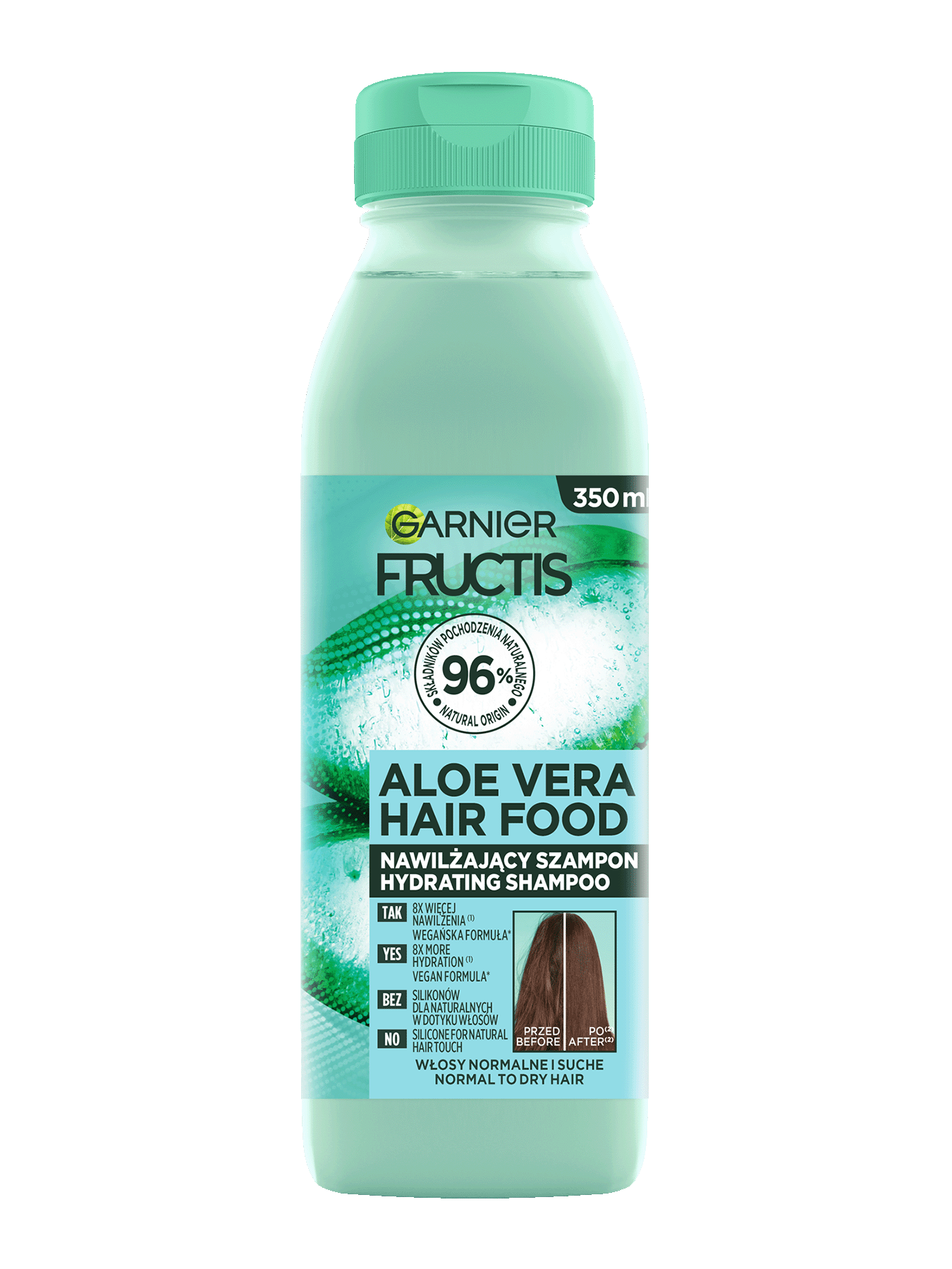 Szampon nawilajcy do wosw suchych Aloe Hair food | Garnier