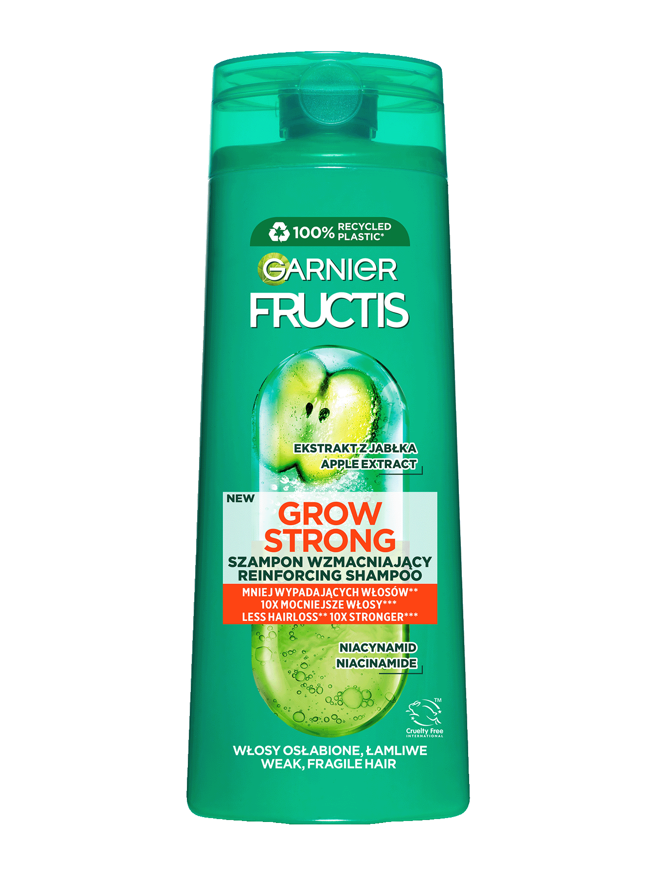 Szampon do włosów osłabionych i łamliwych Fructis Grow Strong 