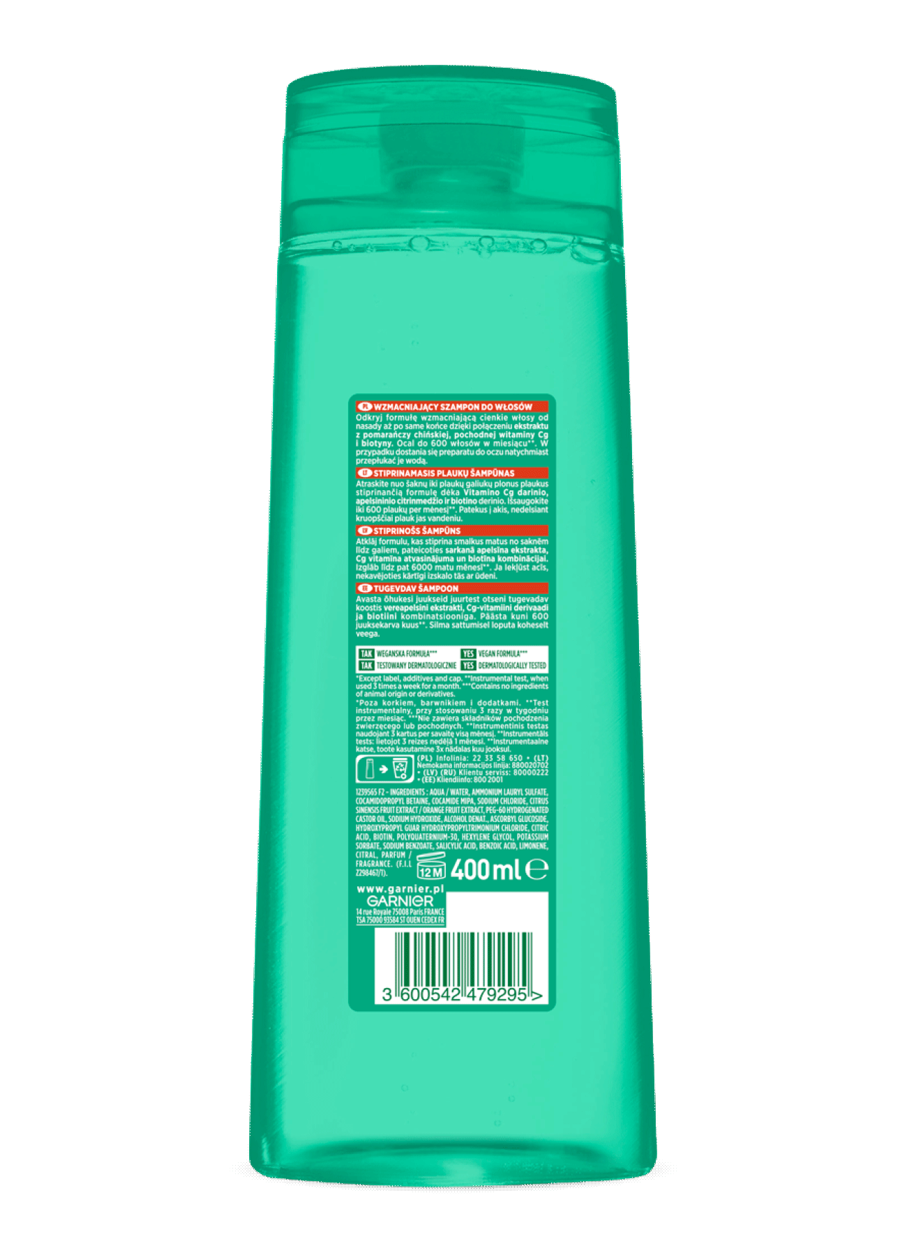 3600542479295 Fructis GROW STRONG ORANGE SZAMPON 400ML5