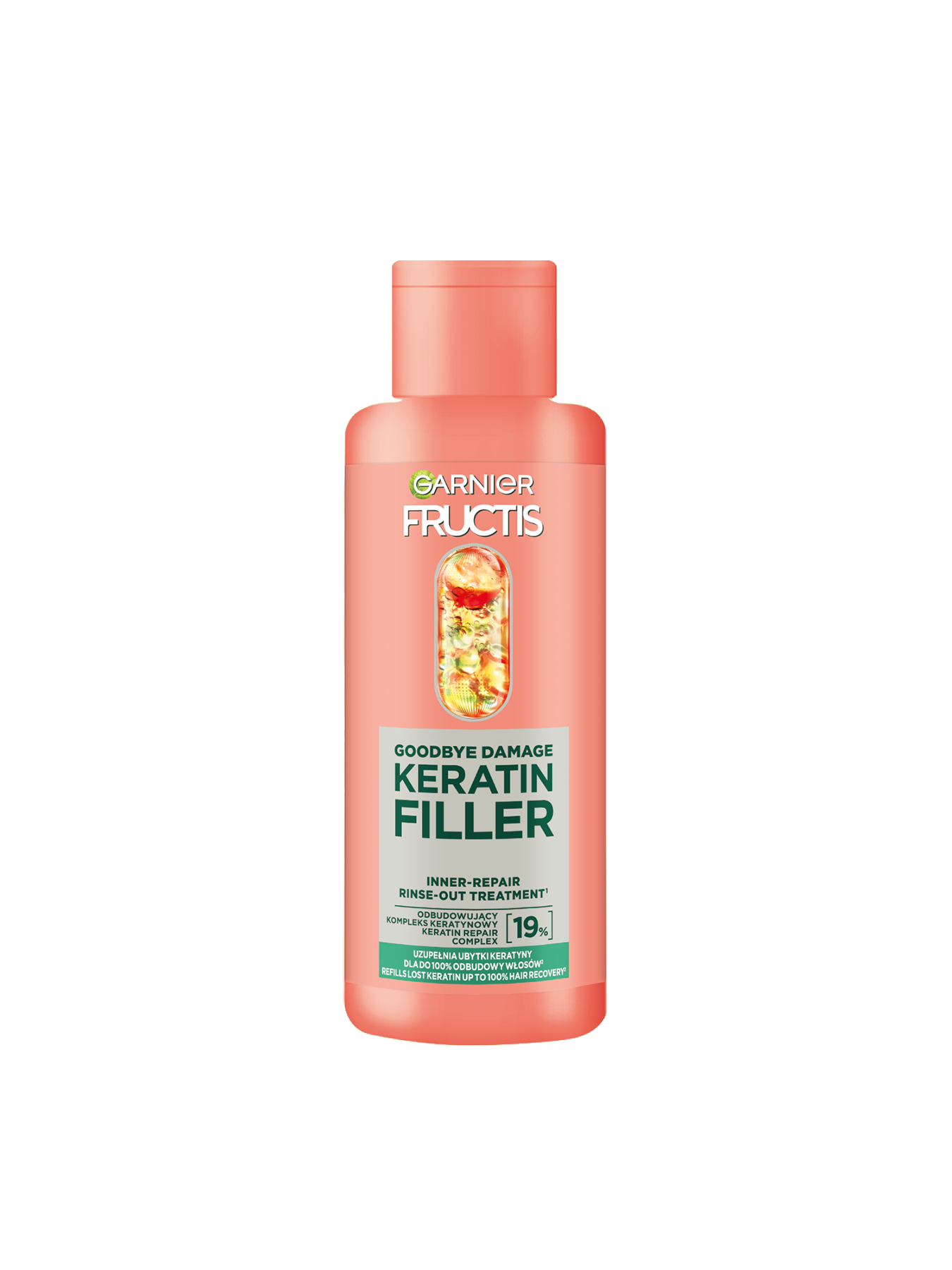Kuracja odbudowująca włosy Keratin Filler Garnier Goodbye Damage