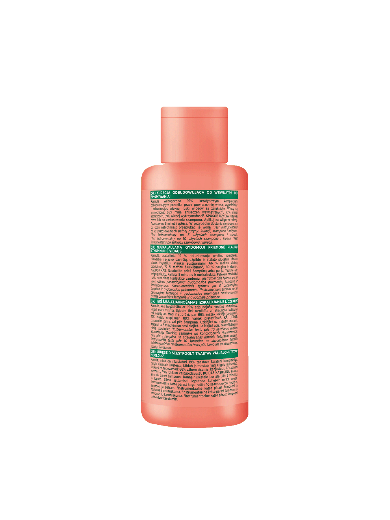 3600542571265 Fructis Goodbye Damage Keratyna Rinse Out 200ML PACK 2 1350x1800