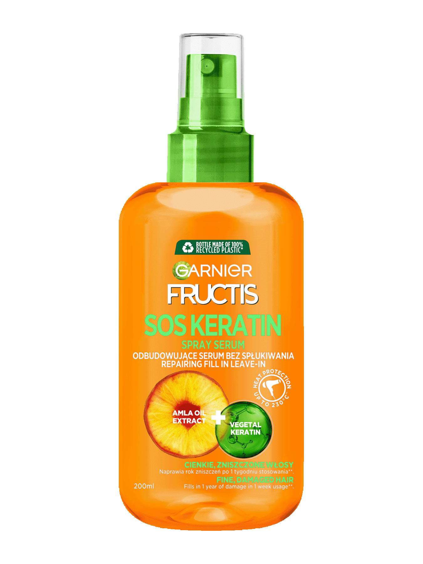 Serum Garnier Fructis Sos Keratin Spray 