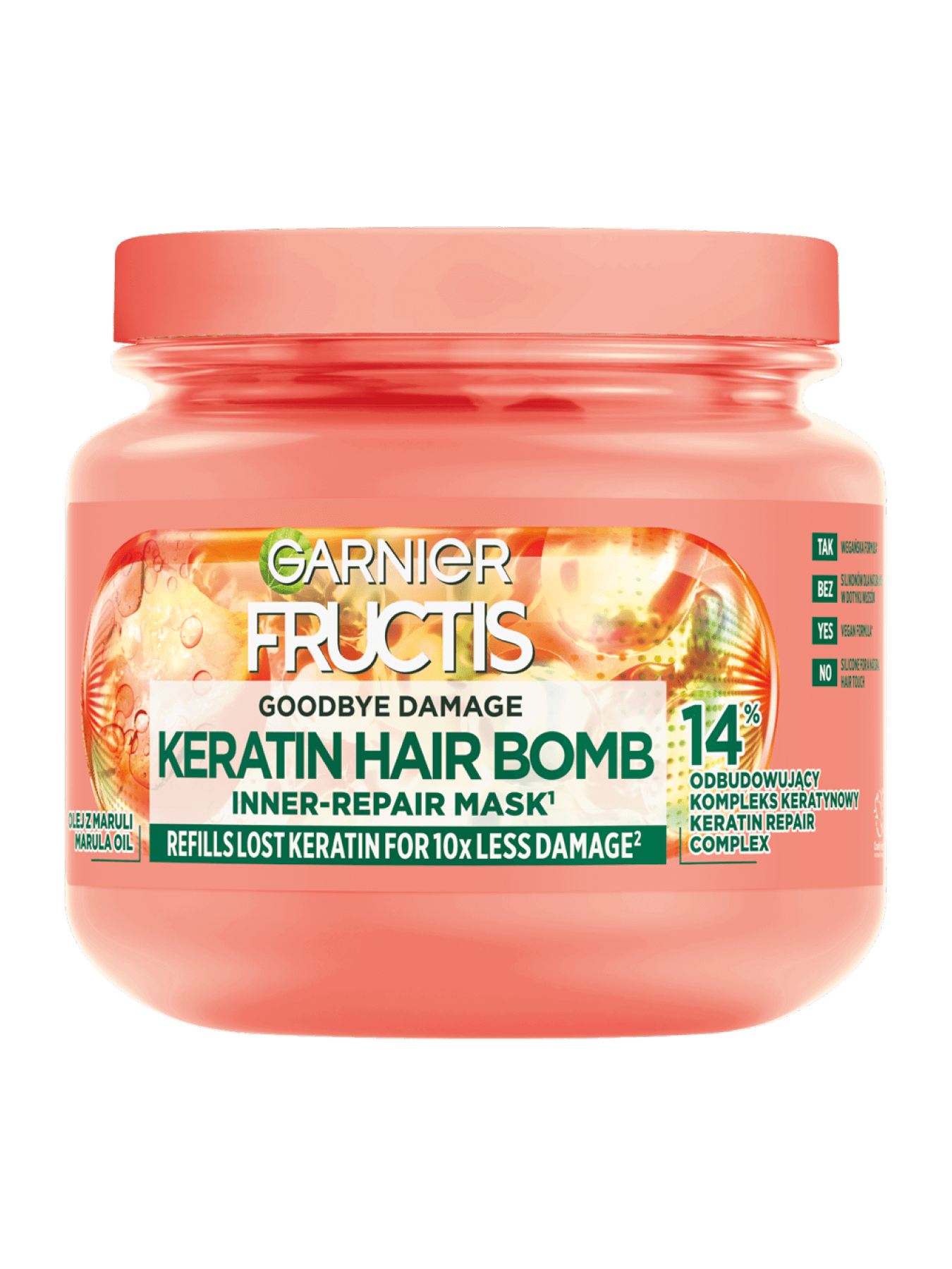 keratin sleek front