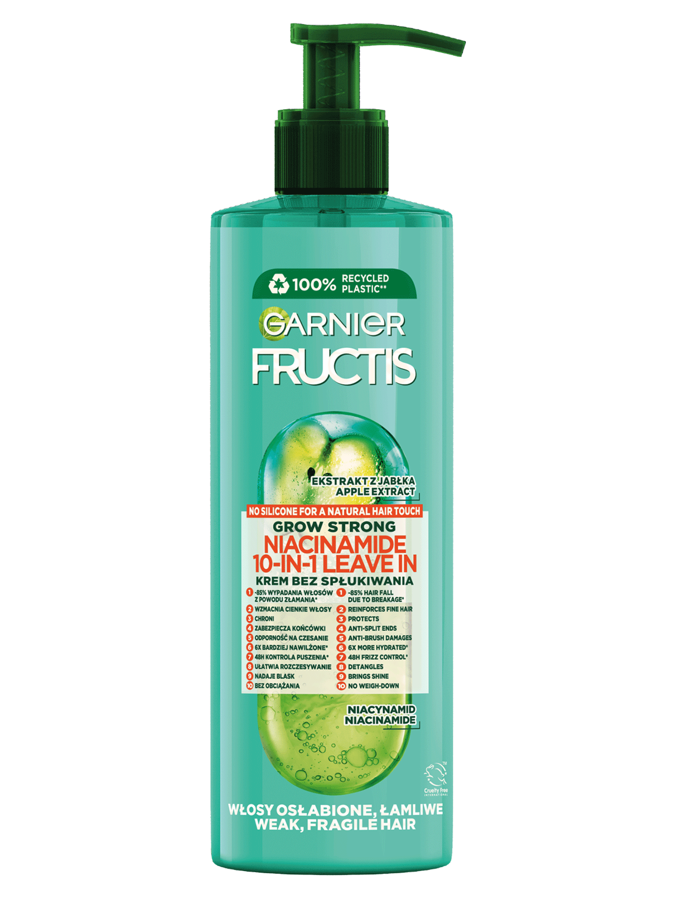 Garnier Fructis Grow Strong krem do włosów 10w1 bez spłukiwania