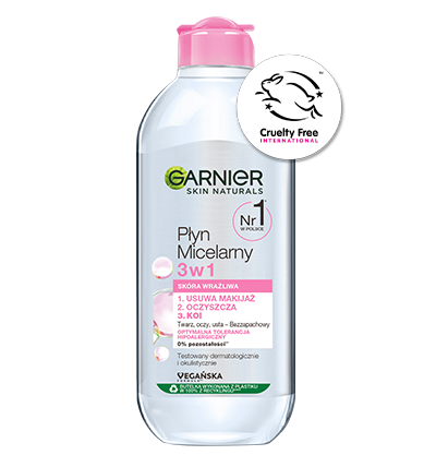 Płyn micelarny Garnier 3w1