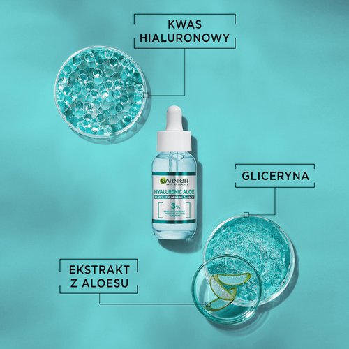 Super Serum Nawilajce z kwasem hialuronowym | Garnier