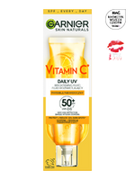 Niewidoczny fluid na dzień Garnier Vitamin C SPF50+