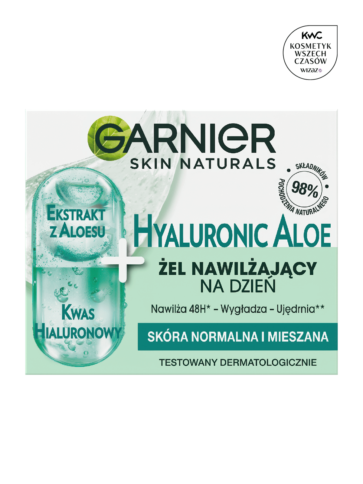 Lekki krem nawilajcy Hyaluronic Aloe Jelly | Garnier