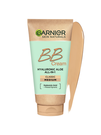 Garnier Hyaluronic Aloe Nawilżający krem BB dla każdego rodzaju skóry, odcień śniady 50 ml