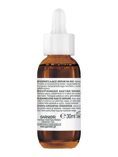 Serum z witaminą C na noc rozświetlające - Garnier Vitamin C