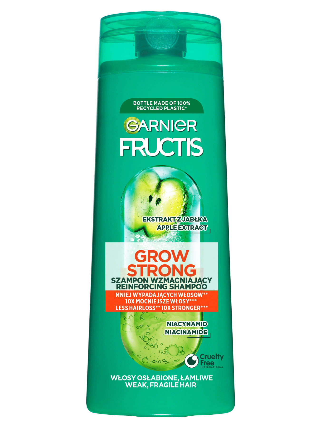 Szampon do włosów osłabionych i łamliwych Fructis Grow Strong 