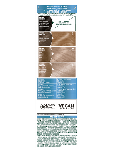Color Naturals 101+ Lodowy Platynowy Blond