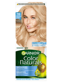 Garnier Color Naturals 110, Superjasny Naturalny Blond, farba do włosów, do 100% pokrycia siwych włosów