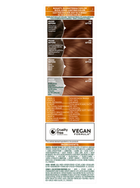 Garnier Color Naturals 5.34, Złocisty Kasztanowy Brąz, odżywcza farba do włosów, do 100% pokrycia siwych włosów